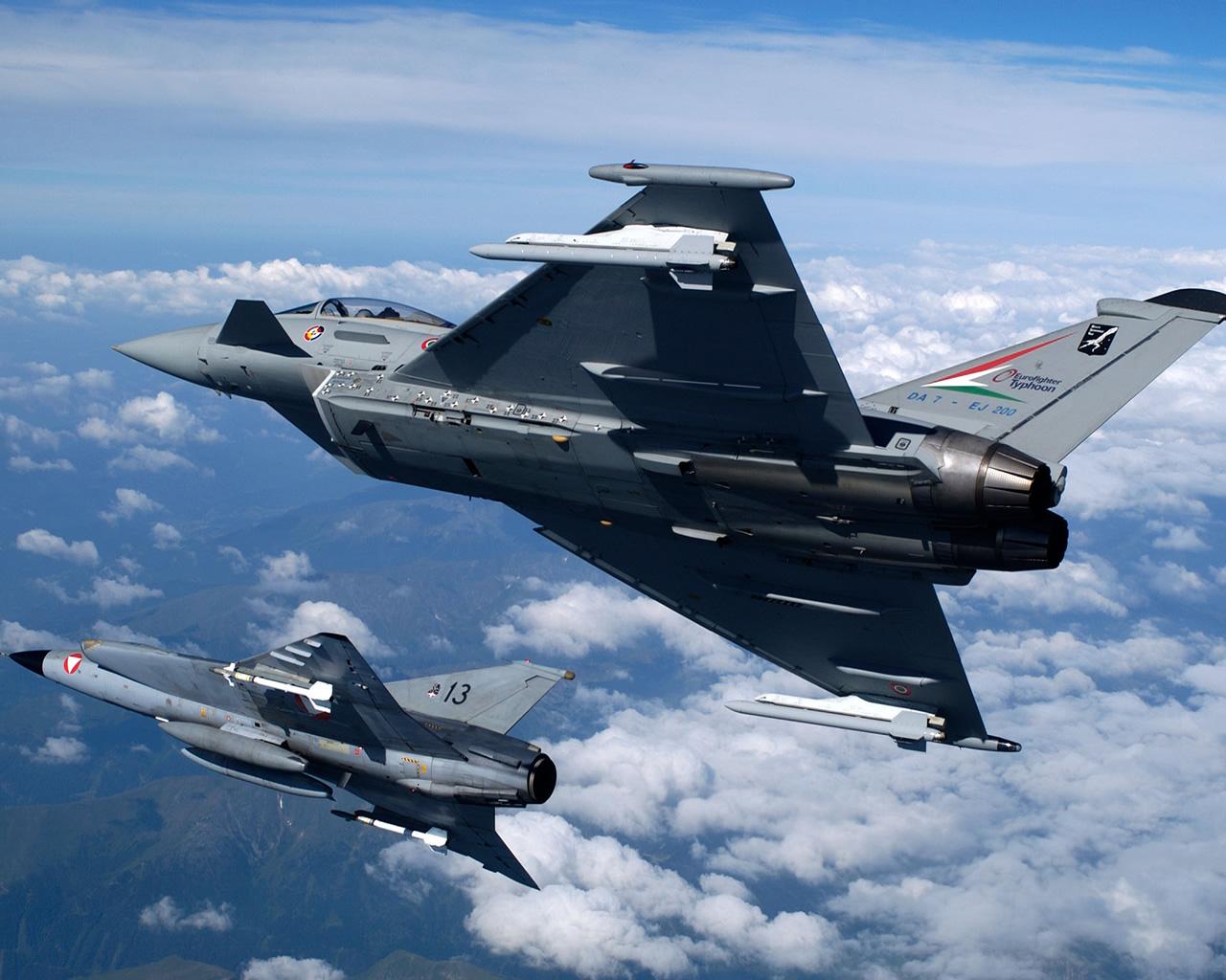 Finmeccanica: commessa per sistemi protezione Eurofighter