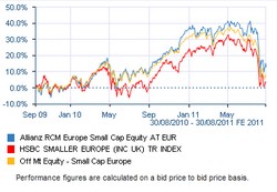 Allianz RCM Europe Small Cap Equity: performance negativa dopo più di 1 anno