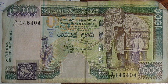 Sri Lanka emette bond per sostenere la rupia