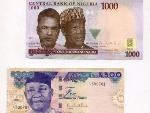 View dated on December 21, 2011 in Lagos show Nigerian bank notes, the Naira in different denominations. AFP PHOTO / PIUS UTOMI EKPEI (Photo credit should read PIUS UTOMI EKPEI/AFP/Getty Images)